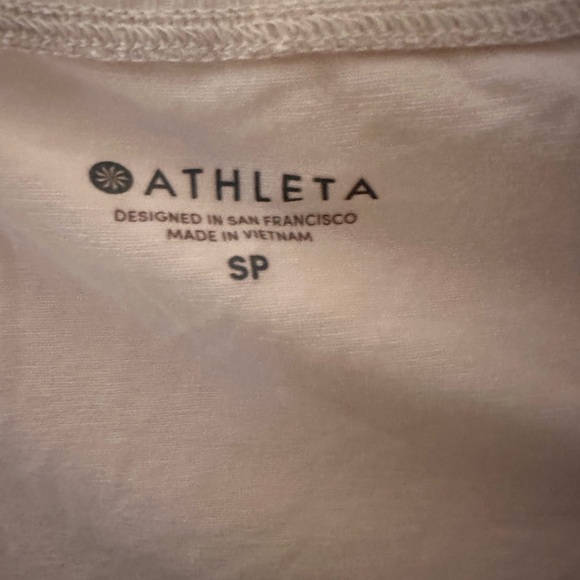 Athleta Encore Wrap Top, in color “Ballerina Gown” - Picture 4 of 5